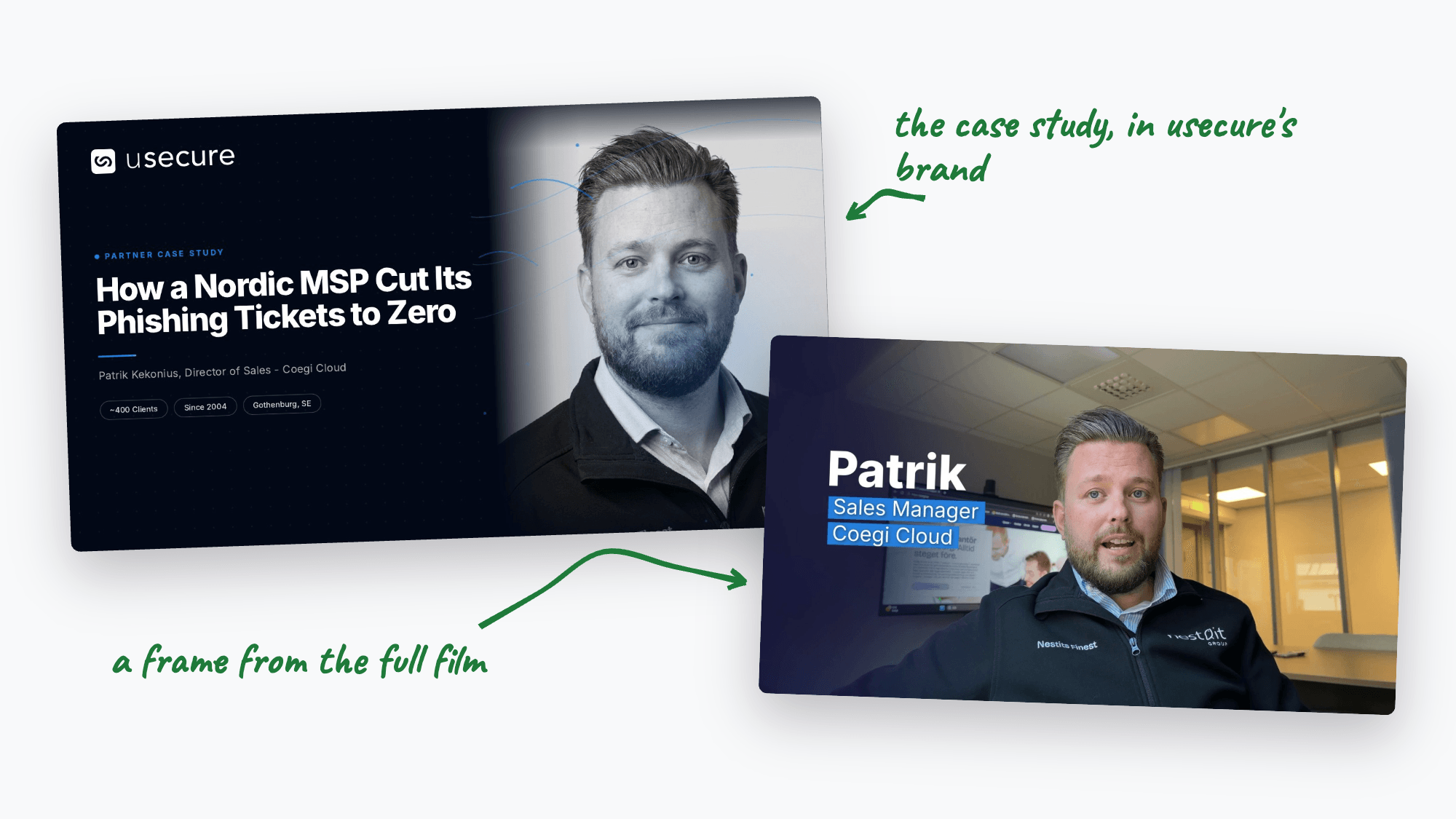 Patrik Kekonius's case study for usecure